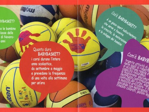 All’Istituto Salesiani di Novara nuovi corsi di Babybasket