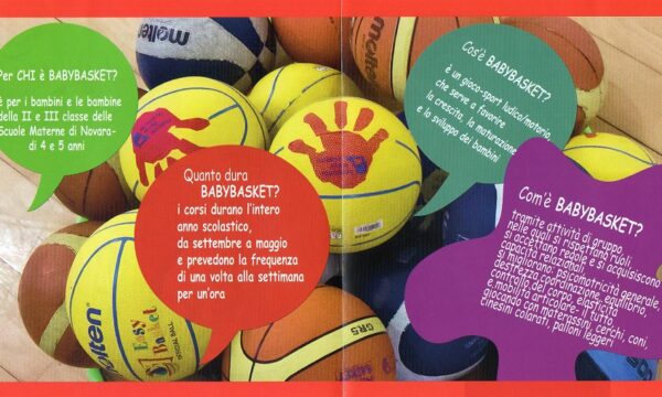 All’Istituto Salesiani di Novara nuovi corsi di Babybasket