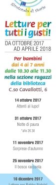 A Novara “Letture per tutti i gusti” con i volontari della Biblioteca Ragazzi