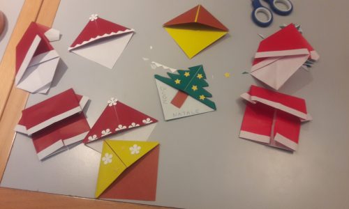 Origami di Natale alla Biblioteca di Novara per insegnanti e volontari