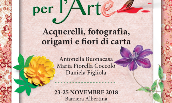 “Donne per l’arte”: acquarelli, fotografia e origami alla Barriera Albertina di Novara