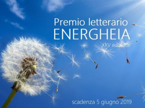 Bandita la venticinquesima edizione del Premio letterario Energheia