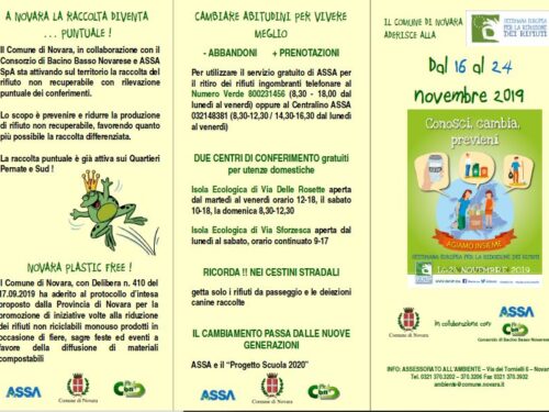 Il 16 novembre a Novara “La poesia degli scarti: laboratorio sul riciclo  creativo della carta” per insegnanti, educatori e genitori