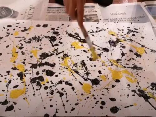 “Pollock e l’action painting”: l’arte e la sperimentazione a misura di bambino