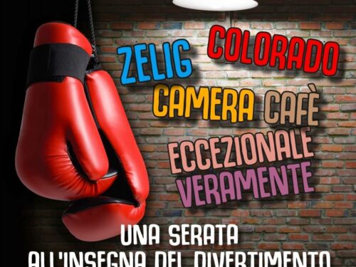 Il 21 e il 22 maggio a Novara, “Comedy Ring” un evento benefico all’insegna dell’allegria